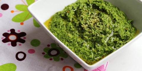 Lahodné konopné pesto