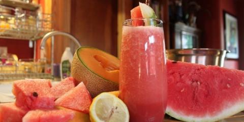 Osviežujúce melónové smoothie Osviežujúce melónové smoothie