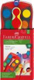 Vyprateľné 12 farebné vodovky Faber-Castell 
