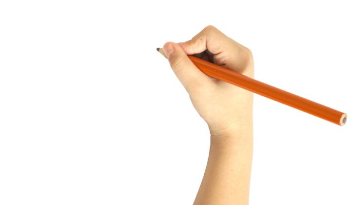 Ako a prečo správne držať ceruzku